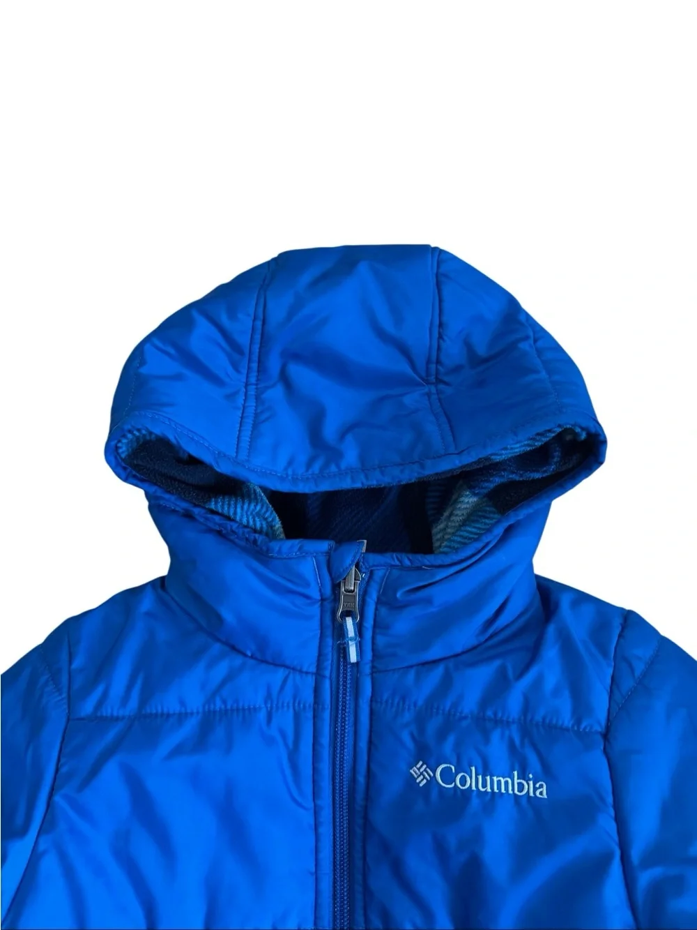 Columbia Toddler's Double Trouble Puffer Reversible Coat Jacket Size 4-6